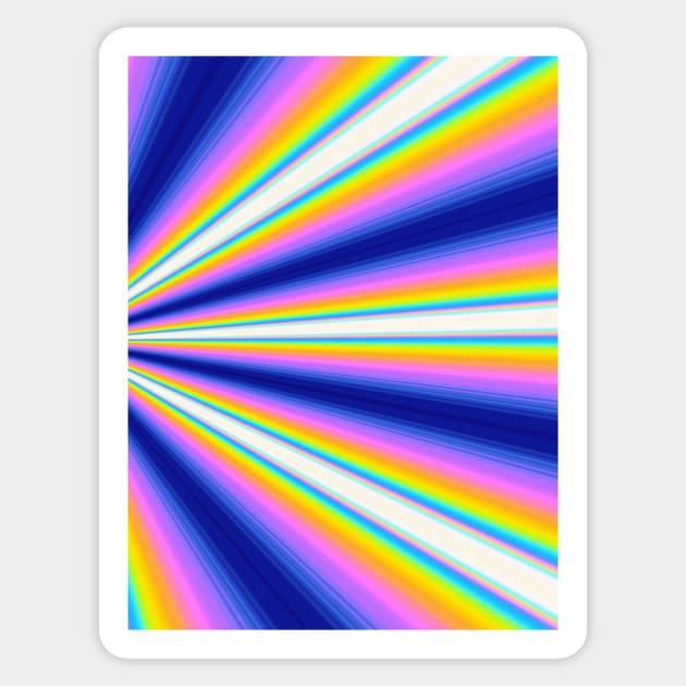 holographic rainbow starburst Sticker by dinaaaaaah